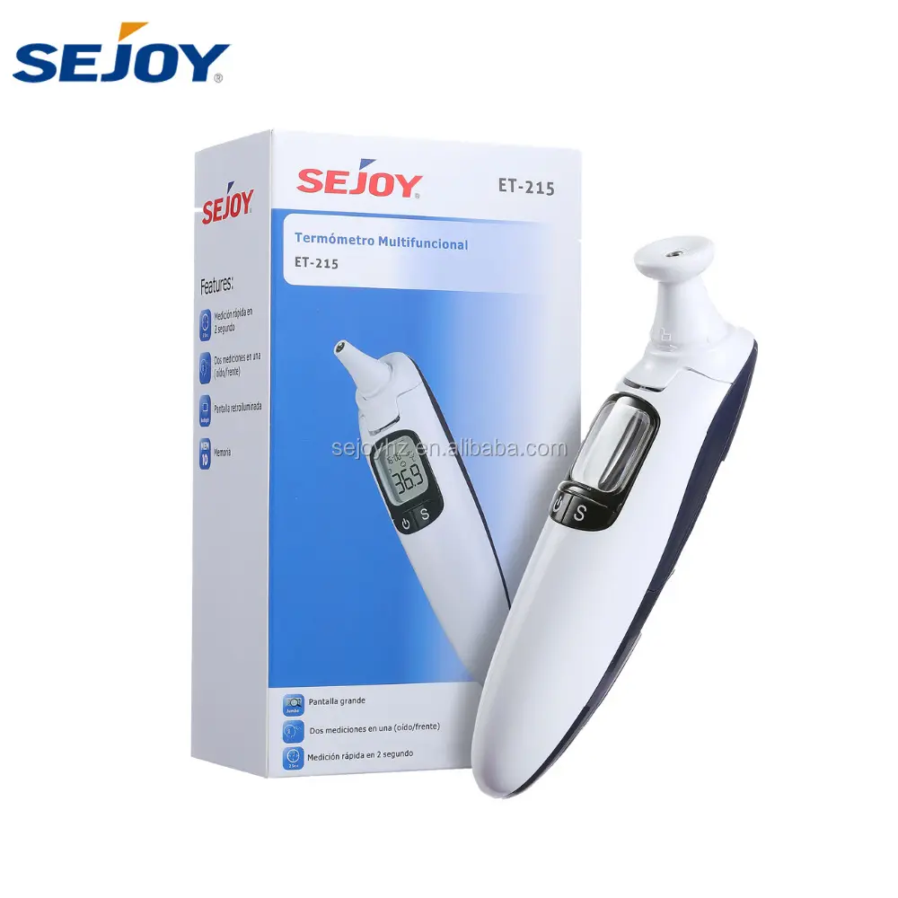 Medical Equipment Infrared Forehead and Ear Thermometer Approved