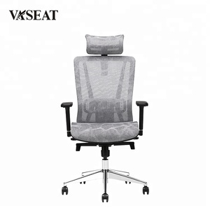Alto respaldo ergonómico sillón silla de <span class=keywords><strong>oficina</strong></span> de malla con reposacabezas - Product Image 2