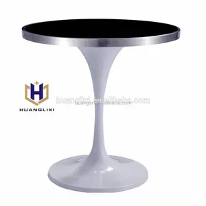 New technology white iron furniture leg metal dining tulip table bases for sale