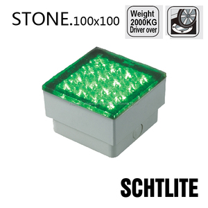 PIEDRA.J IP68 blanco cálido azul rojo ámbar verde 12 V LLEVÓ LA luz de ladrillo - Product Image 3
