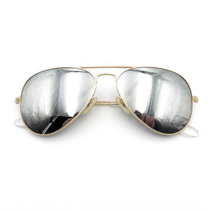 Gafas de sol polarizadas de aviación para hombres y mujeres, lentes de espejo, Metal clásico para <span class=keywords><strong>RB</strong></span>, Unisex, protección UV, marco dorado de aviación - Product Image 5