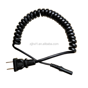 PSE aprobación 2Pin <span class=keywords><strong>espiral</strong></span> <span class=keywords><strong>cable</strong></span> de alimentación <span class=keywords><strong>cable</strong></span> <span class=keywords><strong>espiral</strong></span> - Product Image 1