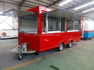Camion de restauration mobile en aluminium et fibre de verre, <span class=keywords><strong>prix</strong></span> d'usine, neuf, pour café/glace/<span class=keywords><strong>crêpes</strong></span>, avec option bonbons - Product Image 6
