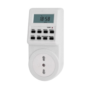 <span class=keywords><strong>Enchufe</strong></span> de Italia Interruptor de temporizador diario <span class=keywords><strong>semanal</strong></span> programable digital Corriente nominal 16A - Product Image 1