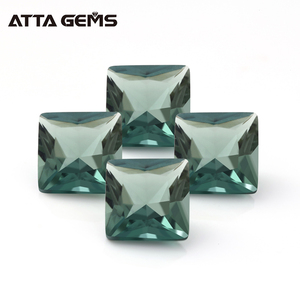Sintético corte cuadrado Hydro verde oscuro <span class=keywords><strong>de</strong></span> piedra <span class=keywords><strong>de</strong></span> cuarzo <span class=keywords><strong>de</strong></span> cristal <span class=keywords><strong>precio</strong></span> por <span class=keywords><strong>quilate</strong></span> <span class=keywords><strong>Esmeralda</strong></span> - Product Image 4