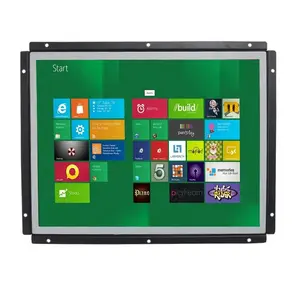 open frame lcd 15" resistive touch screen monitor for vending kiosk