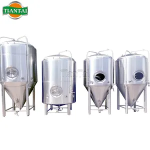 Réservoir de Fermentation l/100L-500L, équipement de fabrication de bière