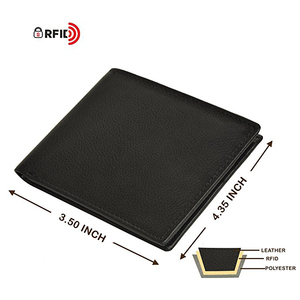 Genuine Leather RFID Blocking Handmade Bifold <strong>Wallet</strong> for Men Minimalist <strong>Credit</strong> <strong>Card</strong> <strong>Wallet</strong> <strong>Protection</strong> - Product Image 6