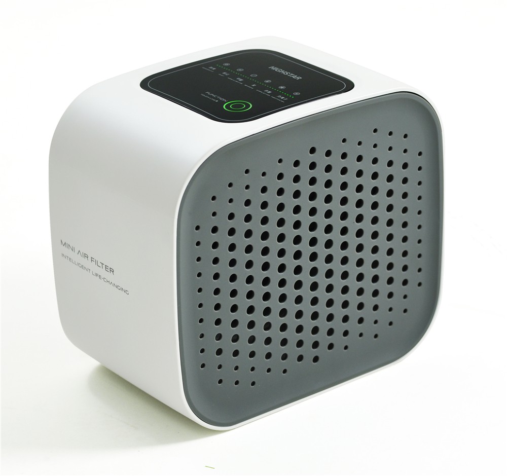 Лидер продаж, миниатюрный очиститель воздуха, 5 в постоянного тока, настольный/настольный фильтр для дома и офиса