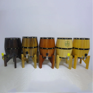 Baril à bière en <span class=keywords><strong>bois</strong></span> artisanal de haute qualité, best-seller, <span class=keywords><strong>3</strong></span> <span class=keywords><strong>litres</strong></span>, avec doublure en acier inoxydable - Product Image 3