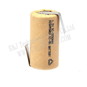 Pin <span class=keywords><strong>1.2V</strong></span> 3500Mah <span class=keywords><strong>Nimh</strong></span> Công Nghiệp SC <span class=keywords><strong>1.2V</strong></span> 3500MAh NI-MH Có Thể Sạc Lại Với Hướng Dẫn Hàn Pin Cho Dụng Cụ Điện - Product Image 2