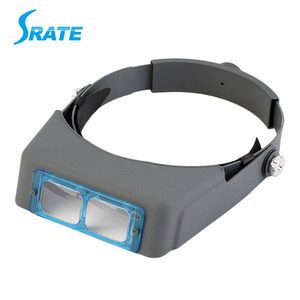 MG81007-B 1.5x-3.5x Optische Glazen Lens Hoofdband Vergrootglas Dubbele Lens Head-Gemonteerde <span class=keywords><strong>Loupe</strong></span> Vergrootglas - Product Image 4