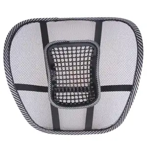 Coussin de taille de siège de voiture de renfort arrière de Offre Spéciale Support lombaire Chaise de massage de logo personnalisé Housses de siège de voiture de soins de santé