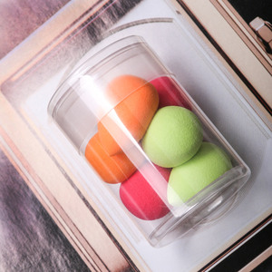 Dụng Cụ Mỹ Phẩm 6 Cái Gói Beauty Mini Egg Shape Latex Miễn Phí Trộn Bọt Biển Trang Điểm - Product Image 1
