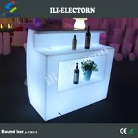 Taşınabilir renkli plastik led düz bar sayacı