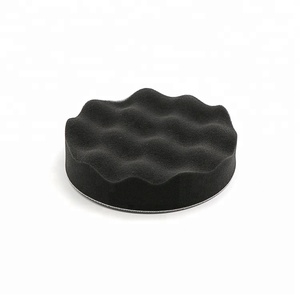 <span class=keywords><strong>Tampon</strong></span> en mousse personnalisé pour voiture, 1 pièce, éponge de <span class=keywords><strong>polissage</strong></span> pour véhicule, gaumeau, noir - Product Image 1