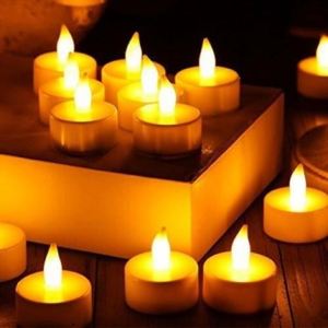 शेन्ज़ेन CR2032 बैटरी संचालित पीला चंचल चाय प्रकाश flameless tealight मोमबत्ती का नेतृत्व किया - Product Image 1