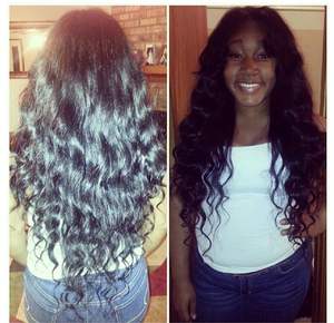 Temple brut à cuticule alignée Cheveux vierges indiens Remy Hair de Chennai, Inde - Product Image 2