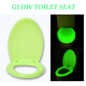 Siège de toilette moderne allongé à ouverture frontale, anti-bactérien, <span class=keywords><strong>lumineux</strong></span> la nuit, à fermeture douce, avec couleur personnalisable - Product Image 4