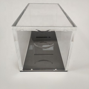 ขายร้อนที่กําหนดเอง PMMA perspex กล่องแสดงอะคริลิคกรณีปืนอะคริลิค/ดาบผู้ผลิตกรณีแสดง - Product Image 4