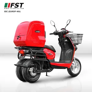 Gıda teslim e moto elektrikli scooter şehir scooter 72 v 3000 w motor için aec ile satış