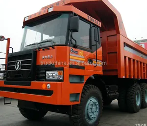 Shacman 6x6 mining dump truck for coal transportation