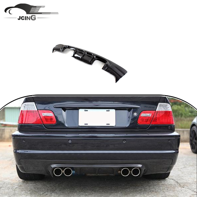 Carbon Fiber Rear Bumper Diffuser for BMW E46 M3 car bumpers bmw e46