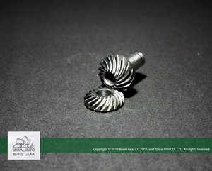 Right <b>Hand</b> Spiral Bevel Gear Transmission New Steel Crown Wheel and Pinion - Product Image 5