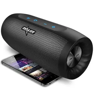 Altavoz inalámbrico de alta gama con Bluetooth, Powerbank Zealot S16