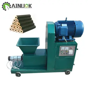 high speed sawdust briquette charcoal making machine