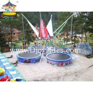 <span class=keywords><strong>zona</strong></span> juegos bungee trampolín para 4 personas para la venta - Product Image 1