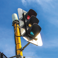 Feux de circulation verts et rouges ODM à vendre, 4 à 5 voies, télécommande, panneaux routiers, feux de signalisation LED, feux d'arrêt