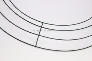 Oem 550-57B 14 Inches DIY Crafts Metal Wire <strong>Wreath</strong> <strong>Frame</strong> for Weeding Party Decoration - Product Image 2