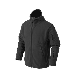 Wholesale Drop Shipping Casual Hooded Zipper Custom Tactical Fleece <strong>Jacket</strong> Men - Product Image 4