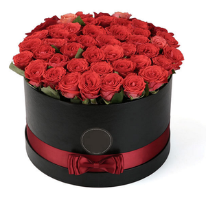High Quality Cardboard Roses <strong>Flower</strong> Packing <strong>Box</strong> Paper <strong>Boxes</strong> <strong>Flower</strong> Packaging Craft Paper Gift Packaging,gift &amp; Craft <strong>Round</strong> WFKD - Product Image 1