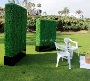 LSWS160120 fabricante al por mayor jardín jardinería decorativa <span class=keywords><strong>de</strong></span> plástico hierba topiary <span class=keywords><strong>Artificial</strong></span> boj hedge <span class=keywords><strong>valla</strong></span> - Product Image 1
