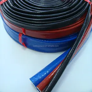 Heat Resistant Silicone Coated High Temperature Hose Insulation Glass Fibre Fire Protection Sleeving