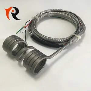 Kinerja Tinggi Hot Runner Coil Nozzle Heater dengan K/J Termokopel