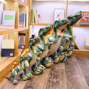 De luxe imprimé Dinosaure jouets En Peluche <span class=keywords><strong>Tyrannosaure</strong></span> spinosaur jouets en peluche comme intéressant oreillers pour enfants - Product Image 5