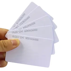 Fenvi — carte de crédit CR80 vierge personnalisée, en plastique PVC, imprimable, intelligent, sans contact, NFC Express