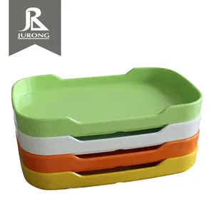 High quality stackable Hot pot restaurant plastic shabu tray,melamine barbecue plate