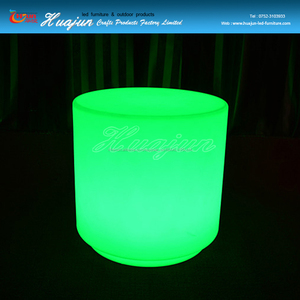 Changement de couleur <span class=keywords><strong>tabouret</strong></span> pouf / coloré en plastique selles - Product Image 1