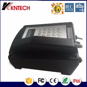 Teléfono KNTECH ATEX antiexplosión KNEX1 Teléfono de área peligrosa a prueba de explosiones para productos de telecomunicaciones de campos de petróleo y gas - Product Image 5