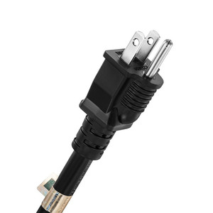 Cavi di prolunga elettrici personalizzati <span class=keywords><strong>per</strong></span> esterni con triplo connettore Nema AC 125V, conduttore in rame <span class=keywords><strong>per</strong></span> impieghi gravosi, <span class=keywords><strong>per</strong></span> elettrodomestici - Product Image 3