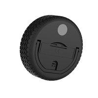 Réveil numérique en plastique ABS et silicone noir J&R Mini Table pour enfants