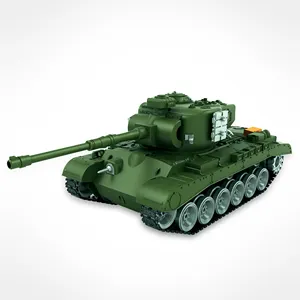 DIHUA-Spielzeug ferngesteuertes Panzer, 1/18 M26 Panzer-Hauptkampf-RC-Panzer, der Airsoft schießt für Kinder im Alter von 10 11 12 - 16 Jahren