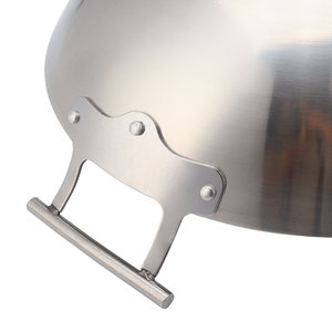 <span class=keywords><strong>Wok</strong></span> à <span class=keywords><strong>Induction</strong></span> écologique en <span class=keywords><strong>acier</strong></span> inoxydable, avec poignées, poêle pour cuisson, nouveau produit - Product Image 5