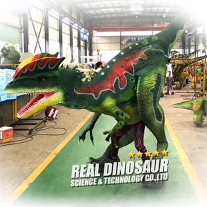 Disfraz de <span class=keywords><strong>dinosaurio</strong></span> de baile para adulto, traje de cosplay realista para caminar - Product Image 3