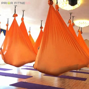 Antes de Fitness Yoga hamaca 5,5 M proveedor profesional de alta calidad para aéreo Yoga Swing de aire de fábrica Yoga colgante kit de casa - Product Image 1