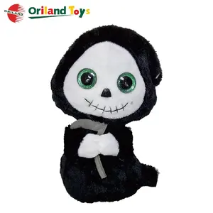 OEM soft stuffed plush toys skeleton zombie ghost for halloween party kids play